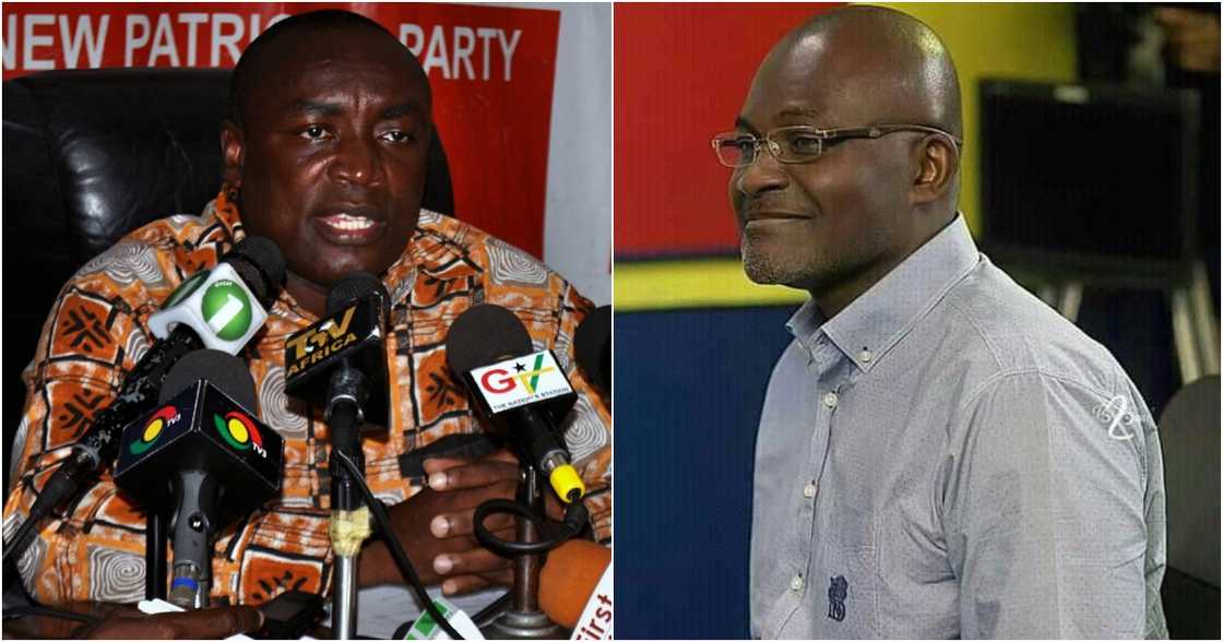 Kwabena Agyepong has said it is not true that Ken Agyapong donated $3 million to the NPP. Kwabena Agyepong has said it is not true that Ken Agyapong donated $3 million to the NPP.