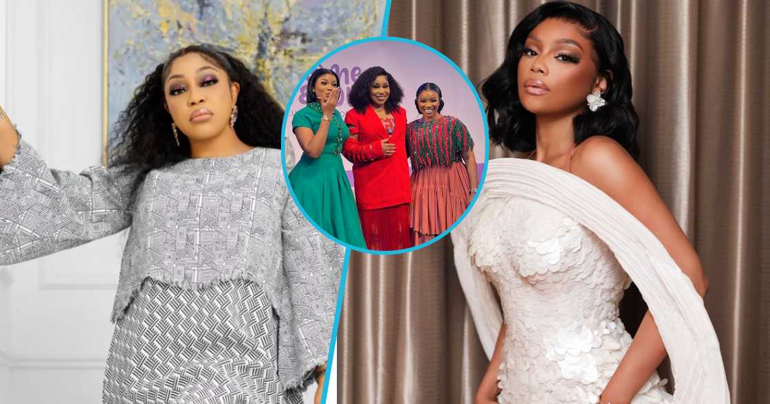 Rita Dominic, Bonang Matheba, Serwaa Amihere and Maame Gyamfua Rita Dominic, Bonang Matheba, Serwaa Amihere and Maame Gyamfua