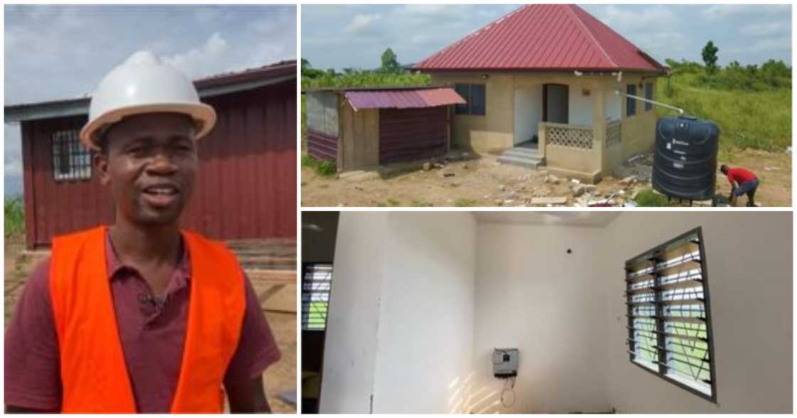 Man shares how he built his dream house for GH₵80,000