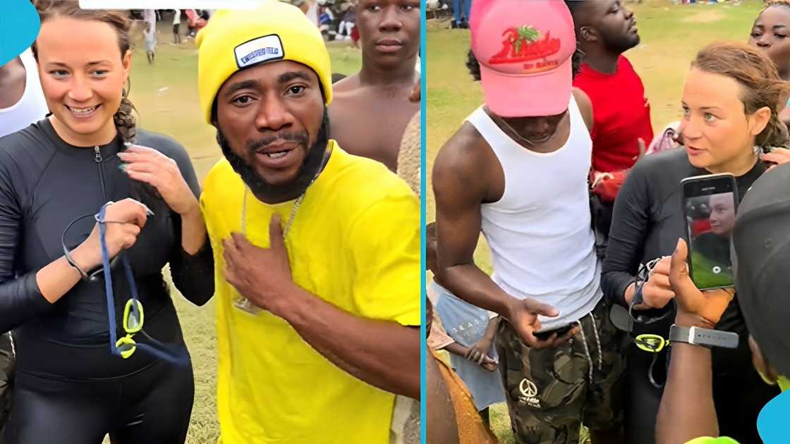 Lake Bosomtwe, natural lake, white lady, swin from end to end, Kumasi, Ashanti Region. Lake Bosomtwe, natural lake, white lady, swin from end to end, Kumasi, Ashanti Region.