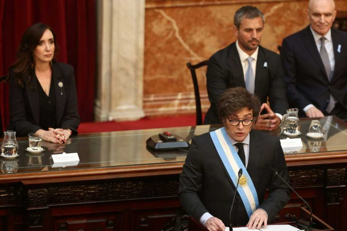 Argentine President Javier Milei presented his budget to Congress