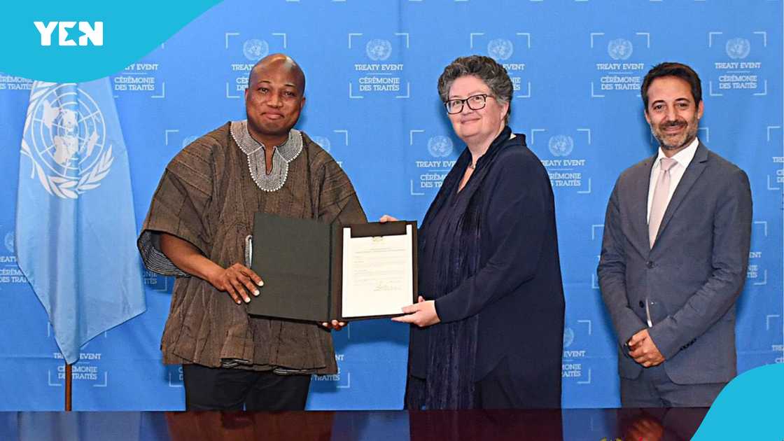 Samuel Okudzeto Ablakwa, Nuclear weapon, ratification, UN, Treaty banning nuclear weapons, Foreign Affairs Minister.