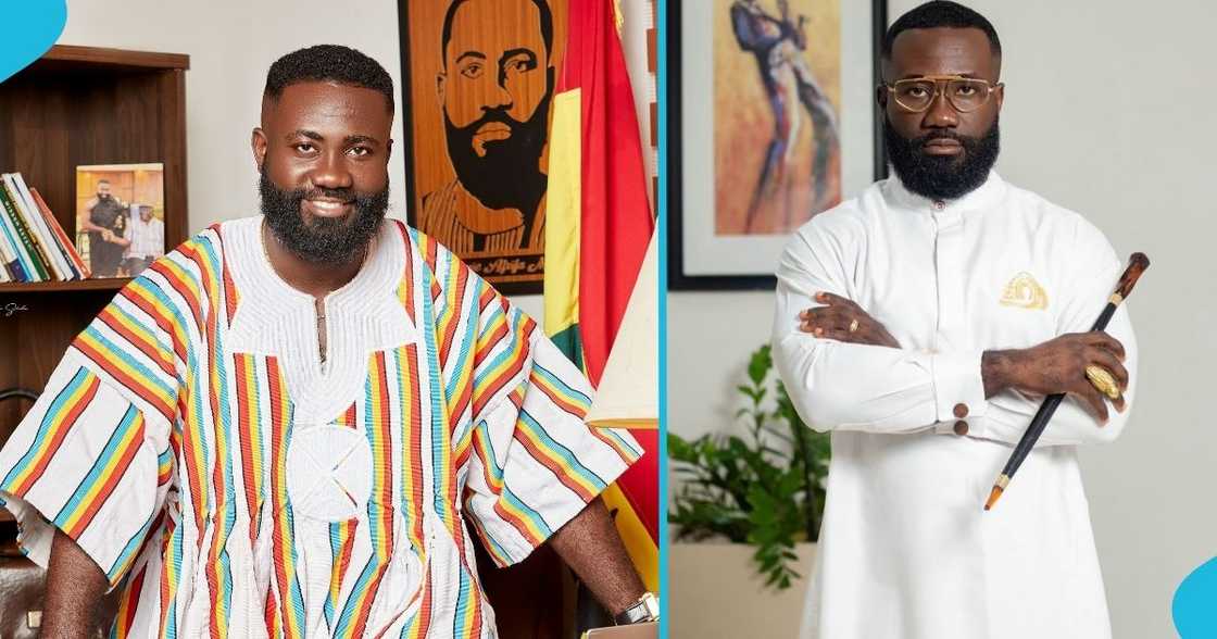 Okatakyie Afrifa-Mensah, Ghanaian media personality, Agona community, Borehole, Ashanti Region Okatakyie Afrifa-Mensah, Ghanaian media personality, Agona community, Borehole, Ashanti Region