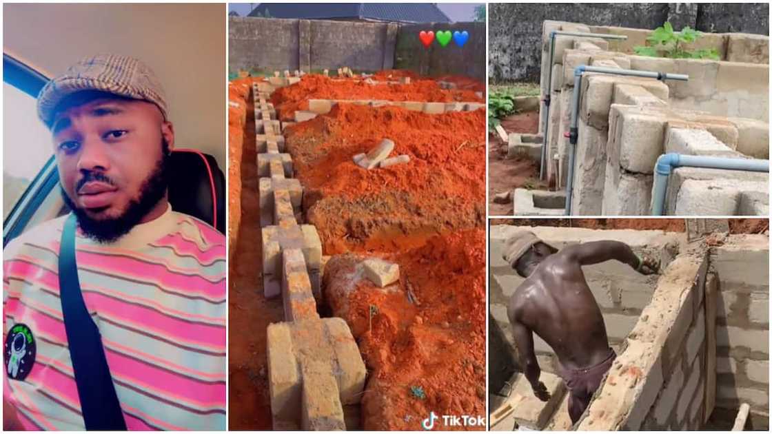 Fish farming trend in Nigeria/Young man built six fish ponds. Fish farming trend in Nigeria/Young man built six fish ponds.