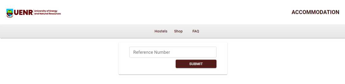 UENR hostel portal UENR hostel portal