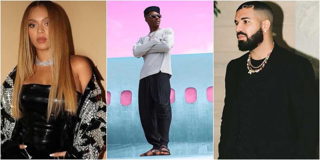 Wizkid, Drake and Beyoncé Wizkid, Drake and Beyoncé