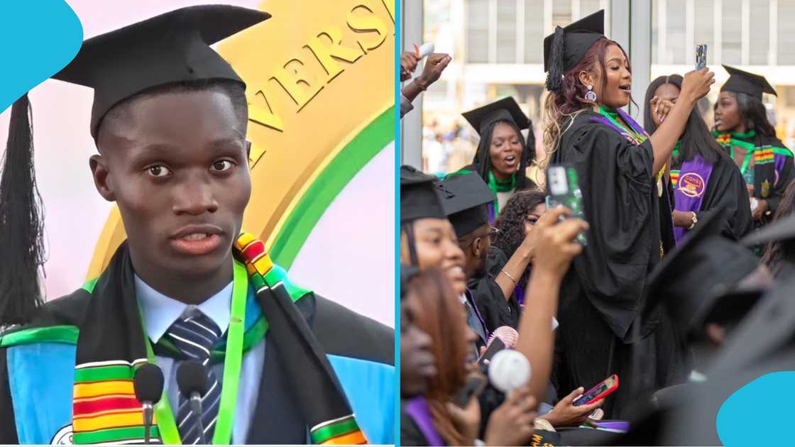 Graduation 2024, Prince Paa Kwesi Baiden, KNUST, Ghana University, Valedictorian, College of Science, Department of Mathematics.