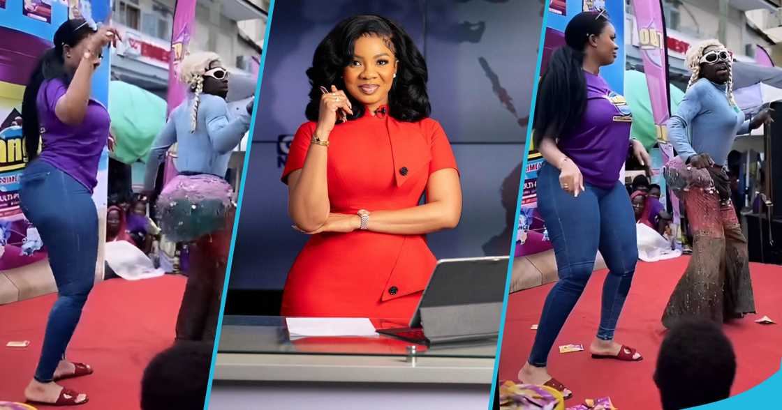 Serwaa Amihere Dances And Whines Waist On Stage At Okaishie Market, Netizens Admire Her (Video)