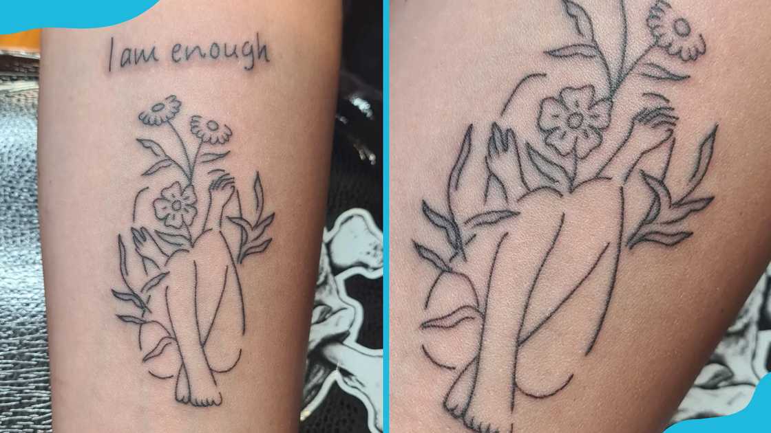 Blooming self-worth tattoo Blooming self-worth tattoo