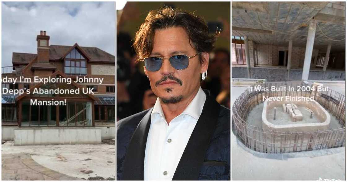 Johnny Depp's abandoned mansion Johnny Depp's abandoned mansion
