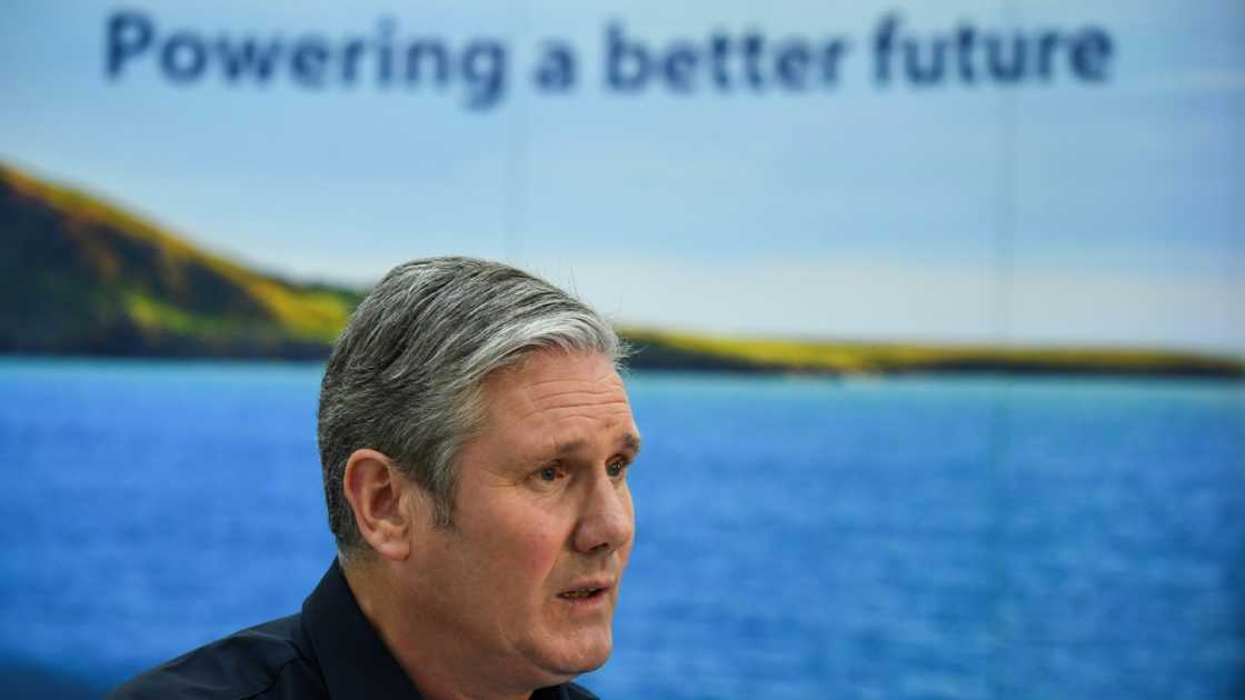 Labour leader Keir Starmer suggested the UK could become a 'clean energy superpower' Labour leader Keir Starmer suggested the UK could become a 'clean energy superpower'