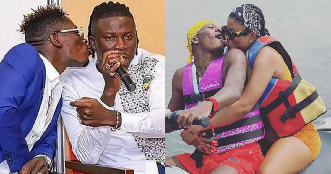4 times Shatta Wale dominated the headlines with his weird kisses 4 times Shatta Wale dominated the headlines with his weird kisses