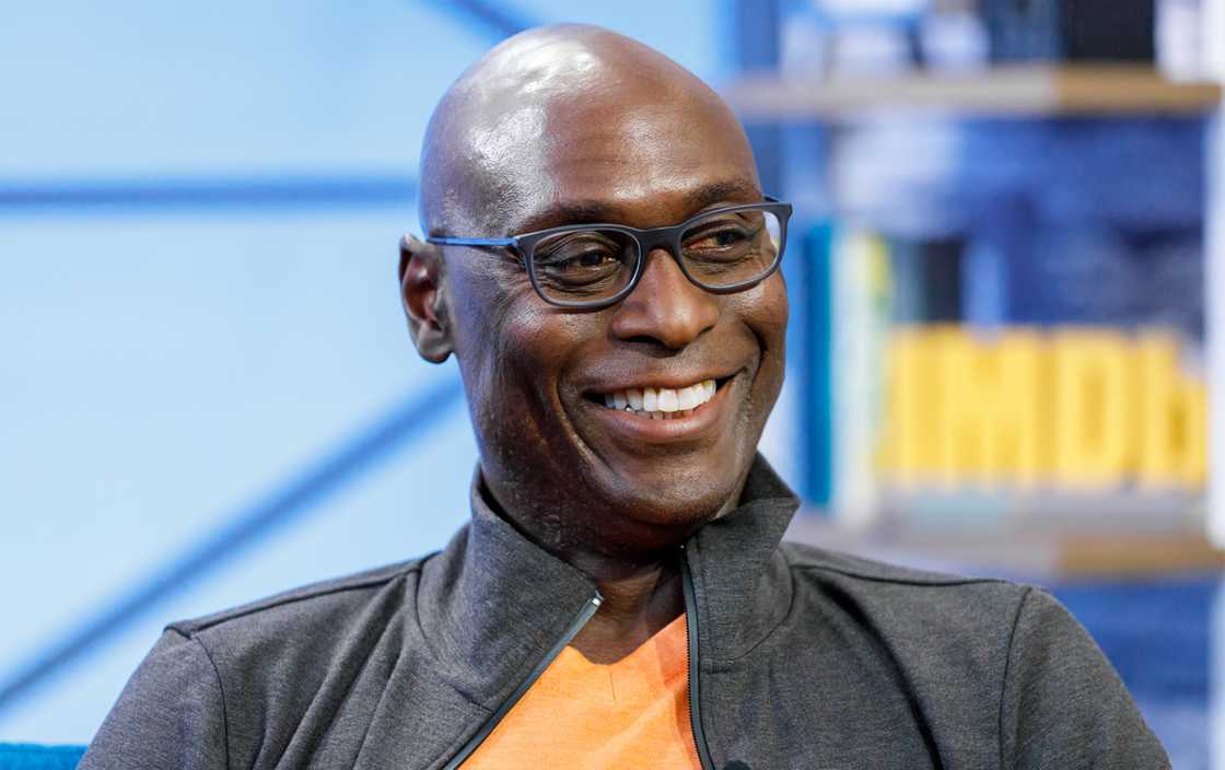 Lance Reddick visits 'The IMDb Show' in Studio City, California Lance Reddick visits 'The IMDb Show' in Studio City, California