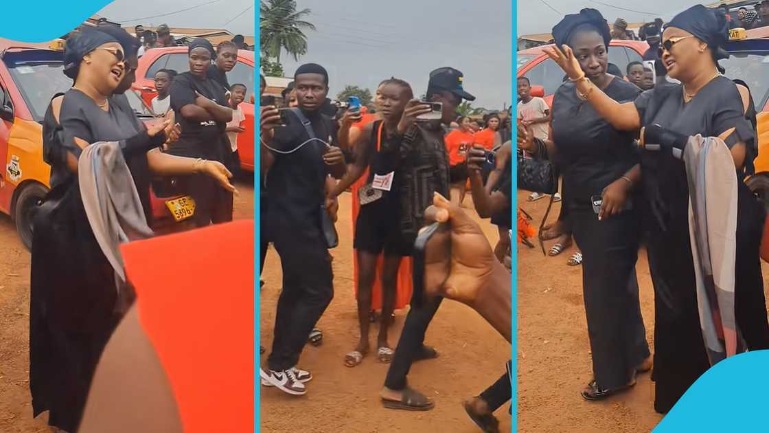 Nana Ama McBrown, Osanju's funeral, McBrown Osanju's funeral, McBrown blasts bloggers, Osanju's funeral bloggers, Nana Ama McBrown Osanju