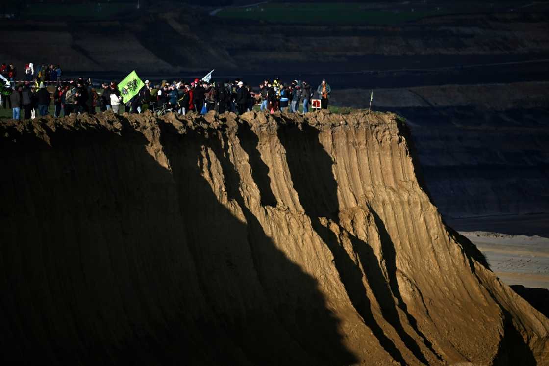 German police have made repeated warnings for the activists to leave German police have made repeated warnings for the activists to leave