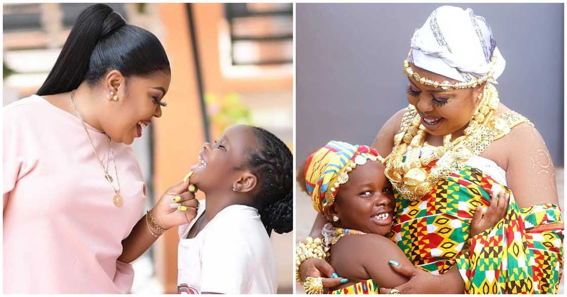 Afia Schwarzenegger's Daughter Pena Does Hilarious Rendition Of Y3n Ara Asaase In New Video Afia Schwarzenegger's Daughter Pena Does Hilarious Rendition Of Y3n Ara Asaase In New Video