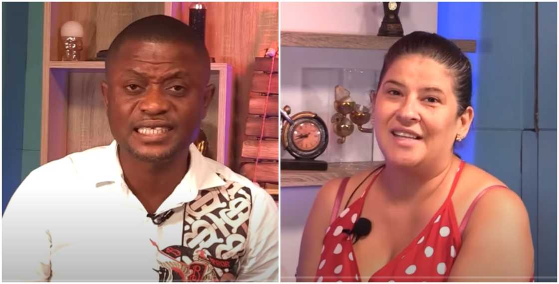 Akua Obroni speaking on SVTV Africa Akua Obroni speaking on SVTV Africa