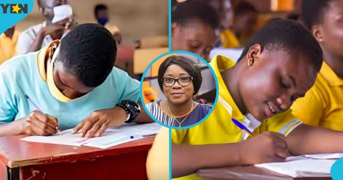 Cynthia Morrison, former MP, Agona West, BECE candidates, charged GH¢2,500 fees, cook for invigilators, GES