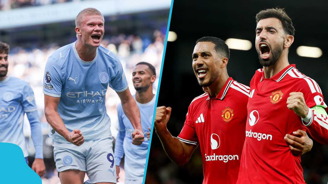 Manchester derby, Man United vs Man City, Manchester United, Manchester City, Premier League 2026/27, Opta supercomputer prediction, Manchester derby prediction, Michael Carrick, Enzo Maresca, Erling Haaland, Bruno Fernandes, Old Trafford. Manchester derby, Man United vs Man City, Manchester United, Manchester City, Premier League 2026/27, Opta supercomputer prediction, Manchester derby prediction, Michael Carrick, Enzo Maresca, Erling Haaland, Bruno Fernandes, Old Trafford.