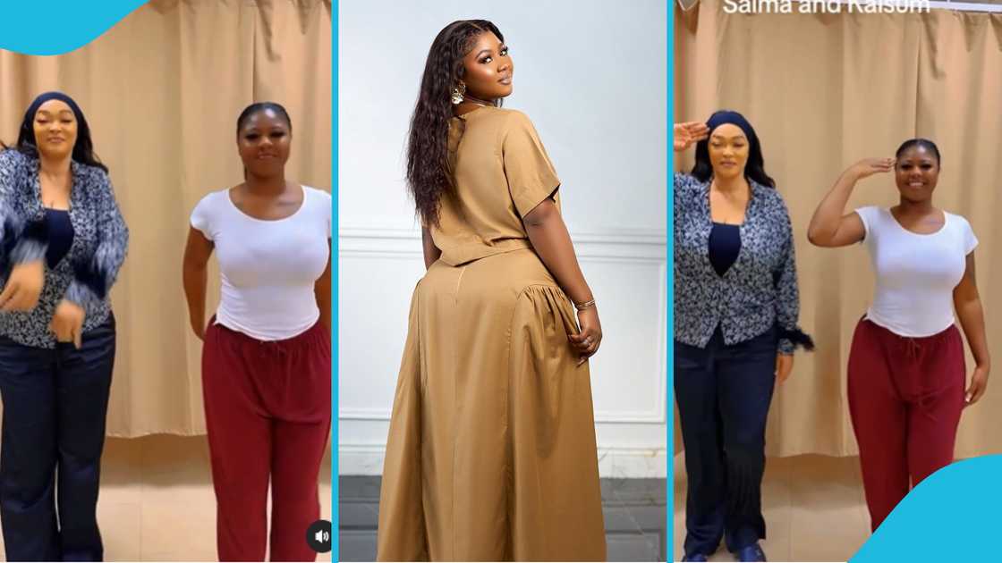 Kalsoume Sinari, Salma Mumin, Ghanaian actresses, Davido and Chris Brown, viral songs in 2024