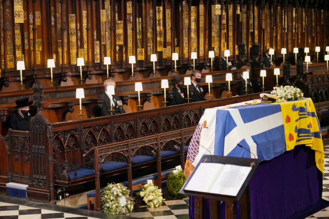 Prince Philip's coffin lies in the Royal Vault and will be moved to the memorial chapel after the queen's funeral Prince Philip's coffin lies in the Royal Vault and will be moved to the memorial chapel after the queen's funeral