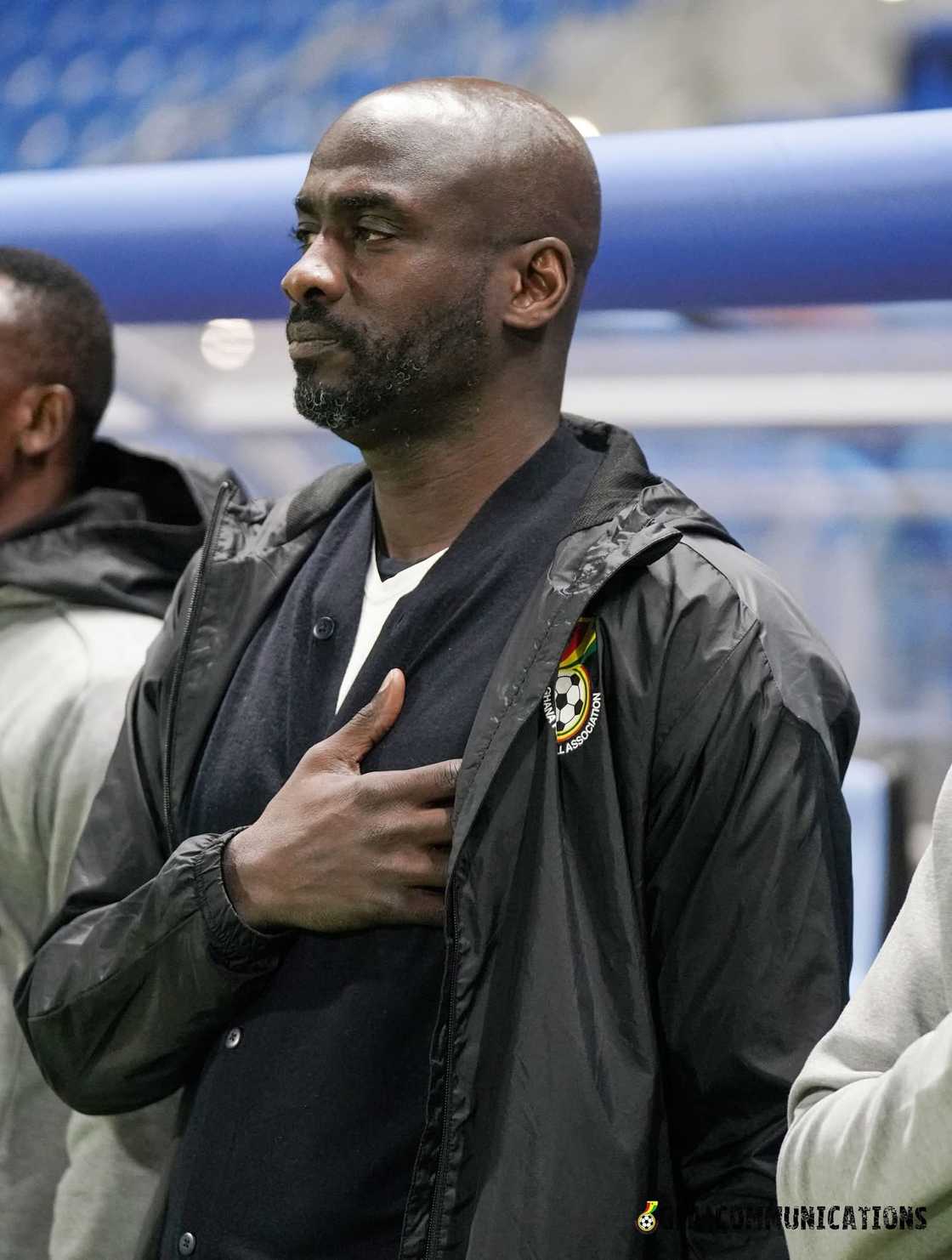 Ghana head coach Otto Addo during the World Cup qualifying game between Madagascar and Ghana on March 24, 2025 in Al Hoceima, Morocco Ghana head coach Otto Addo during the World Cup qualifying game between Madagascar and Ghana on March 24, 2025 in Al Hoceima, Morocco