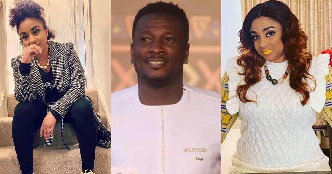Asamoah Gyan: Footballer’s wife Gifty Replies fan who Called her Mrs. Gyan; says “Wo de asem beba” Asamoah Gyan: Footballer’s wife Gifty Replies fan who Called her Mrs. Gyan; says “Wo de asem beba”
