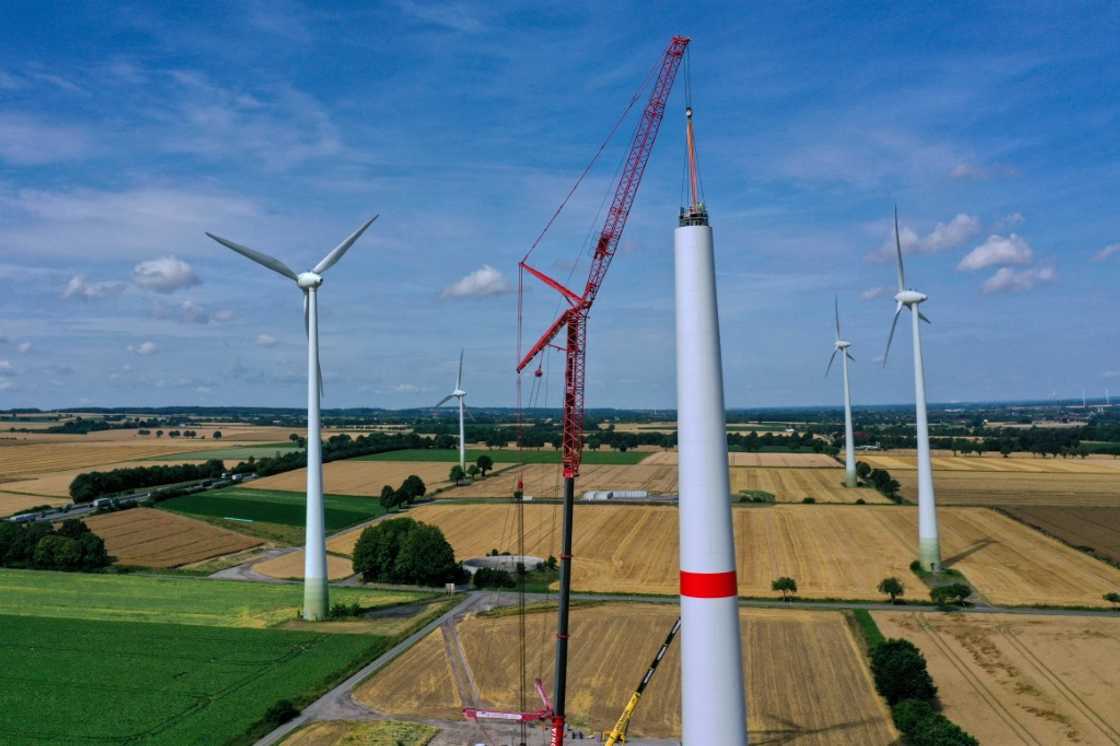 The German Wind Energy Association said 331 wind power stations had been built in Europe's top economy since January with a capacity of 1.57 gigawatts The German Wind Energy Association said 331 wind power stations had been built in Europe's top economy since January with a capacity of 1.57 gigawatts