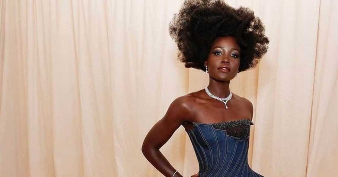 Lupita Nyong’o sat next to major stars at the Met Gala.