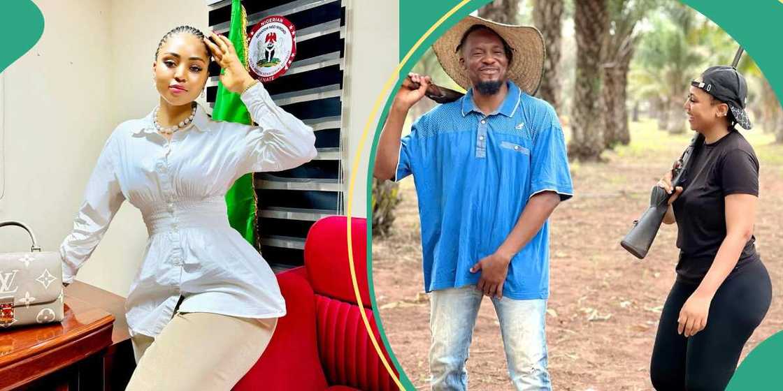 Reactions trail Regina Daniels' post as she mourns the sudden demise of Junior Pope. Reactions trail Regina Daniels' post as she mourns the sudden demise of Junior Pope.