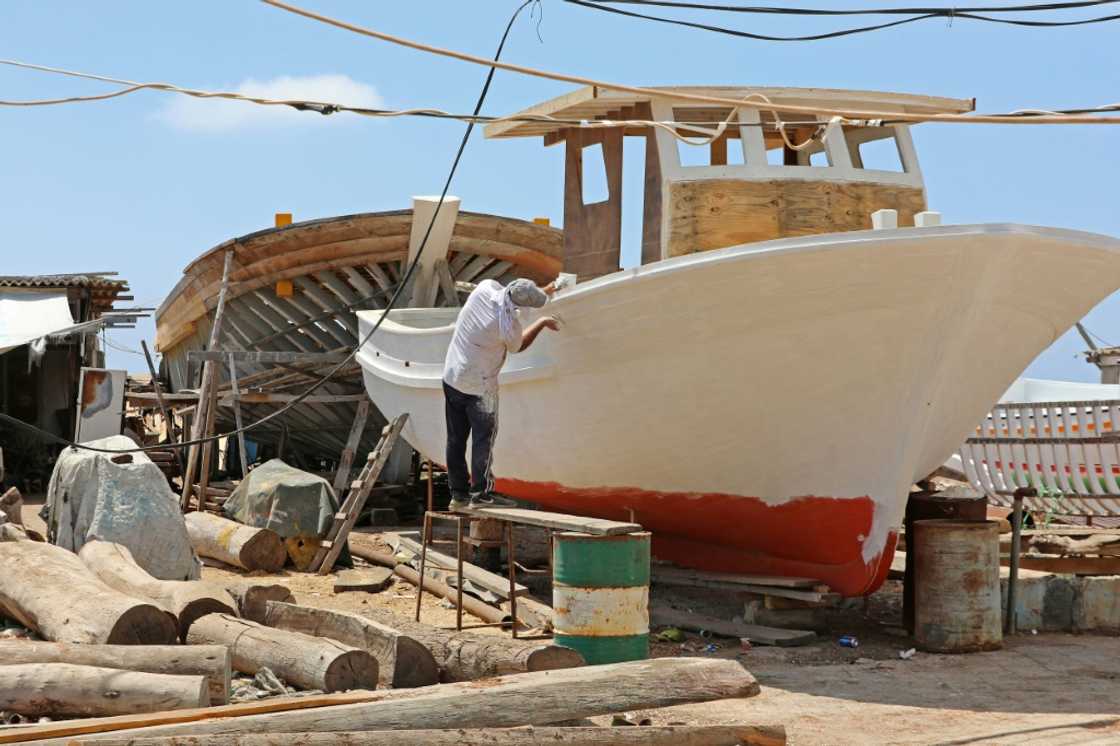 The shipmakers say they have preserved the original shape and structure of ancient Phoenician boats with a few modifications The shipmakers say they have preserved the original shape and structure of ancient Phoenician boats with a few modifications