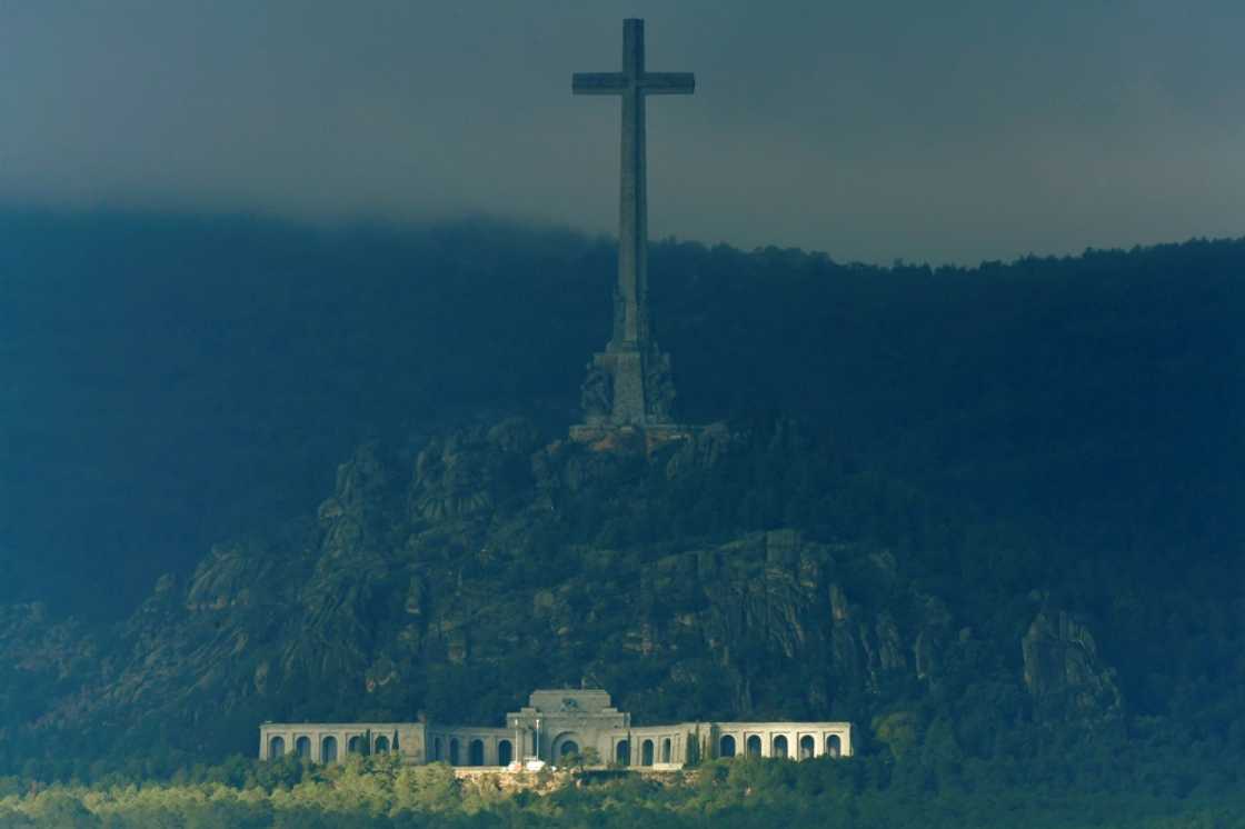 Jose Antonio Primo de Rivera, founder of Spain's fascist Falange party who died at the start of the civil war, is buried in an imposing basilica near Madrid