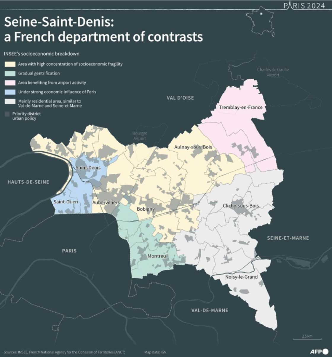 Paris Olympics 2024: Seine-Saint-Denis, a French department of contrasts