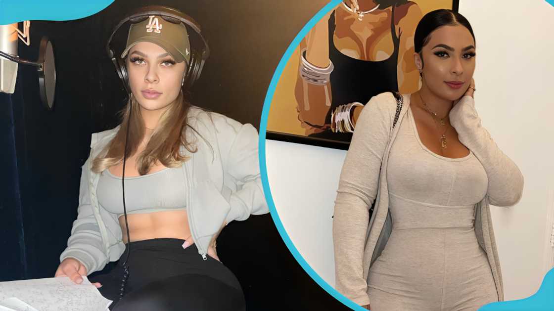 Kaila Wilkey posing for photos Kaila Wilkey posing for photos