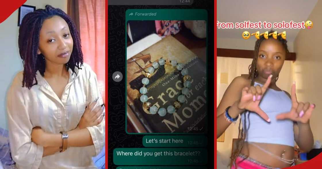 Two Kenyan TikTokers find out they are dating same guy. Two Kenyan TikTokers find out they are dating same guy.