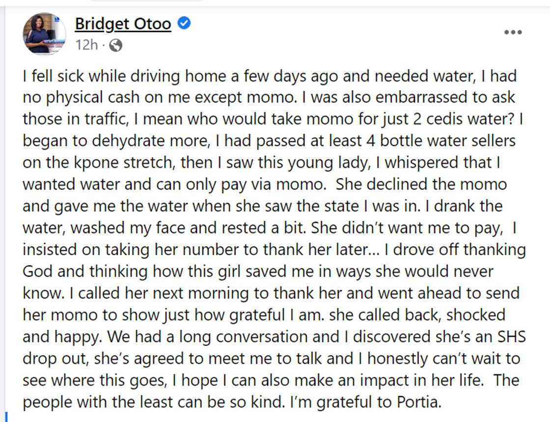 Bridget Otoo shares testimony Bridget Otoo shares testimony