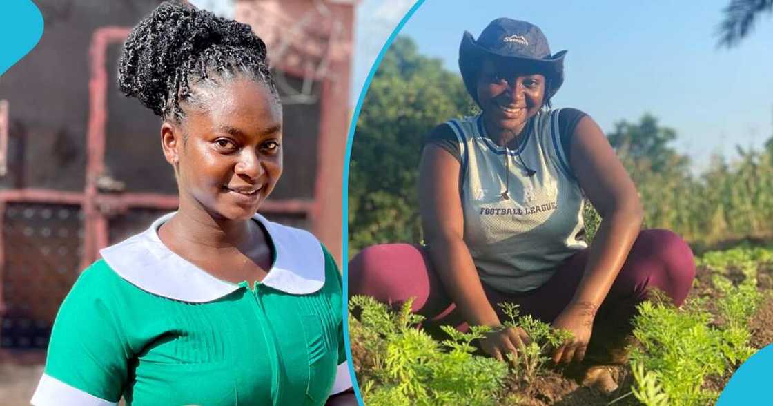 Nurse, Ghana, Ama Serwaa Enin, Asante Mampong, Female Farmer Nurse, Ghana, Ama Serwaa Enin, Asante Mampong, Female Farmer