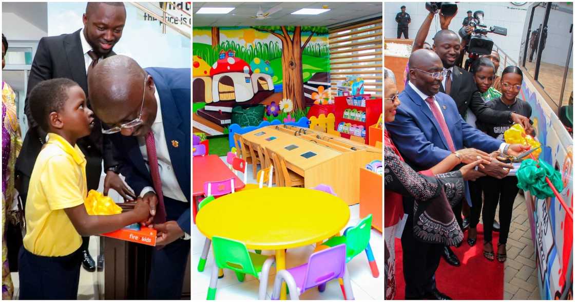 Vice president Mahamudu Bawumia has commissioned an ultramodern library for children. Vice president Mahamudu Bawumia has commissioned an ultramodern library for children.