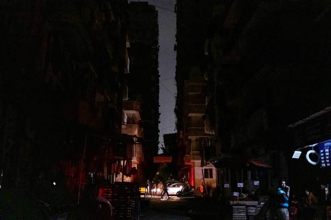 In Alexandria, the blackouts were linked to the death of a man who fell down the shaft of a lift he was stuck in In Alexandria, the blackouts were linked to the death of a man who fell down the shaft of a lift he was stuck in