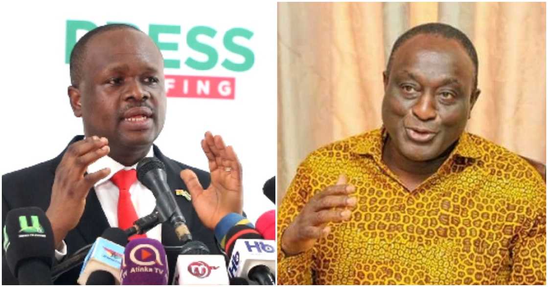 Omane Boamah thinks Alan Kyerematen's resignation is meaningless because he has contributed to the poor performance of the Akufo-Addo government. Omane Boamah thinks Alan Kyerematen's resignation is meaningless because he has contributed to the poor performance of the Akufo-Addo government.