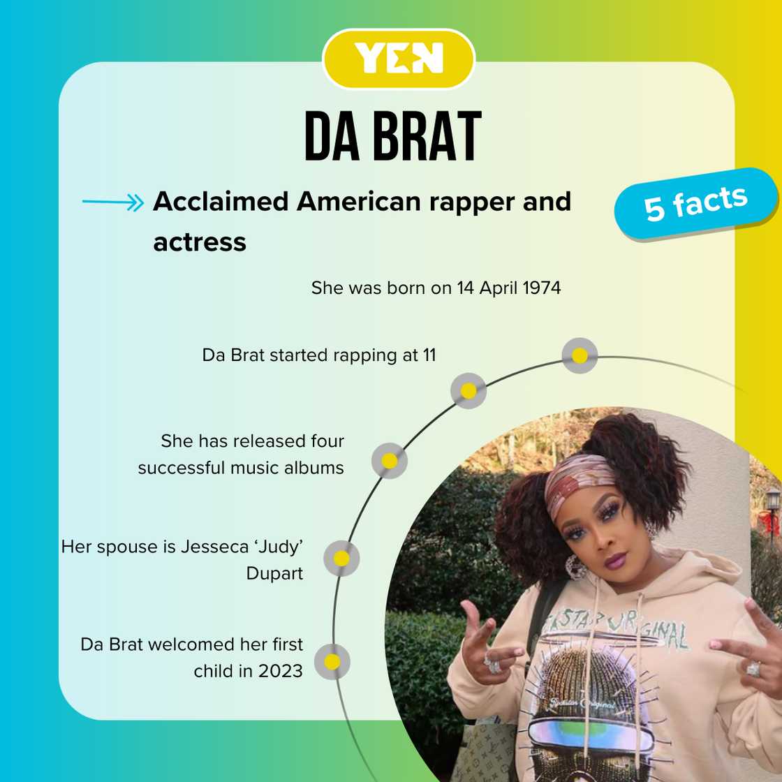 Facts about Jesseca Dupart's spouse, Da Brat Facts about Jesseca Dupart's spouse, Da Brat