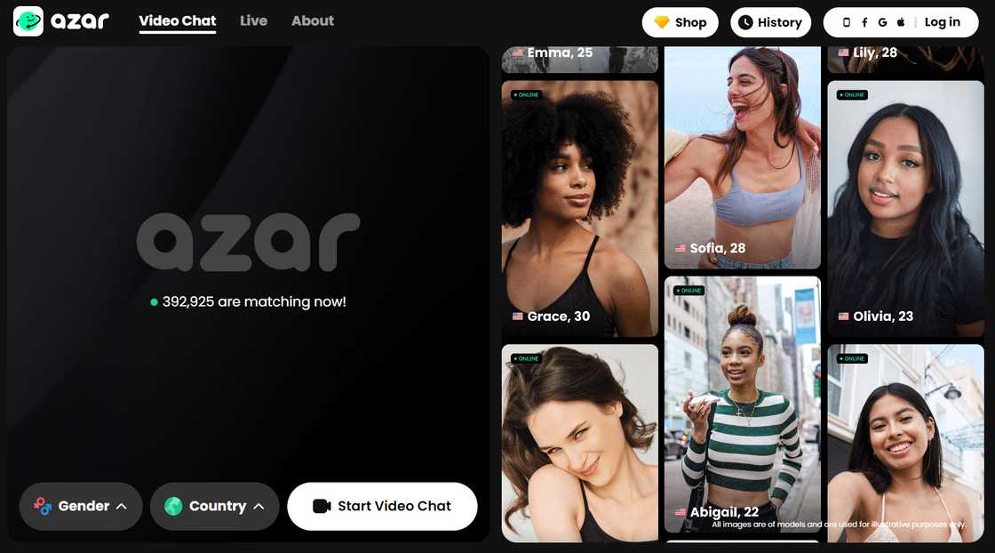 Azar's homepage. Azar's homepage.