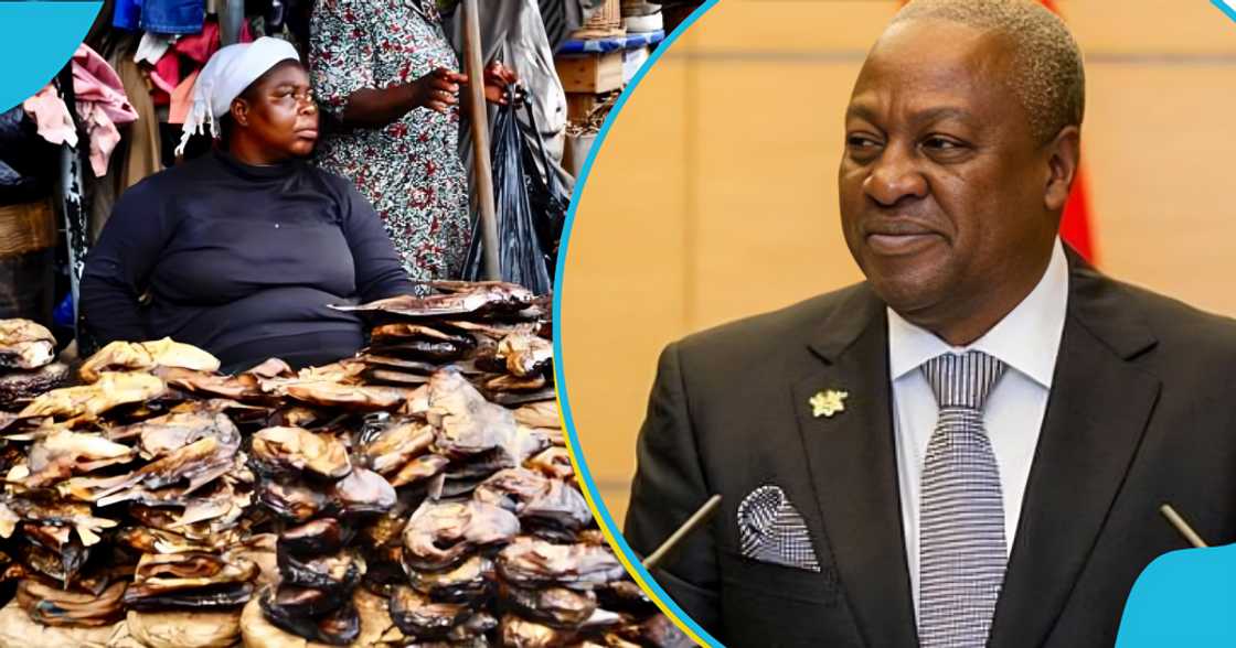 Ahafo Goaso market woman, President Mahama, john mahama, cost of living in Ghana, Ghana economy, NDC, NPP Ahafo Goaso market woman, President Mahama, john mahama, cost of living in Ghana, Ghana economy, NDC, NPP