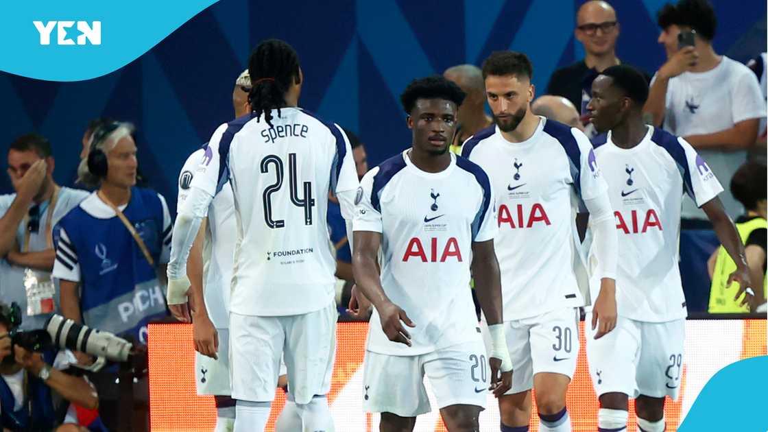 Mohammed Kudus, Tottenham Hotspur, Premier League, Richarlison. Mohammed Kudus, Tottenham Hotspur, Premier League, Richarlison.