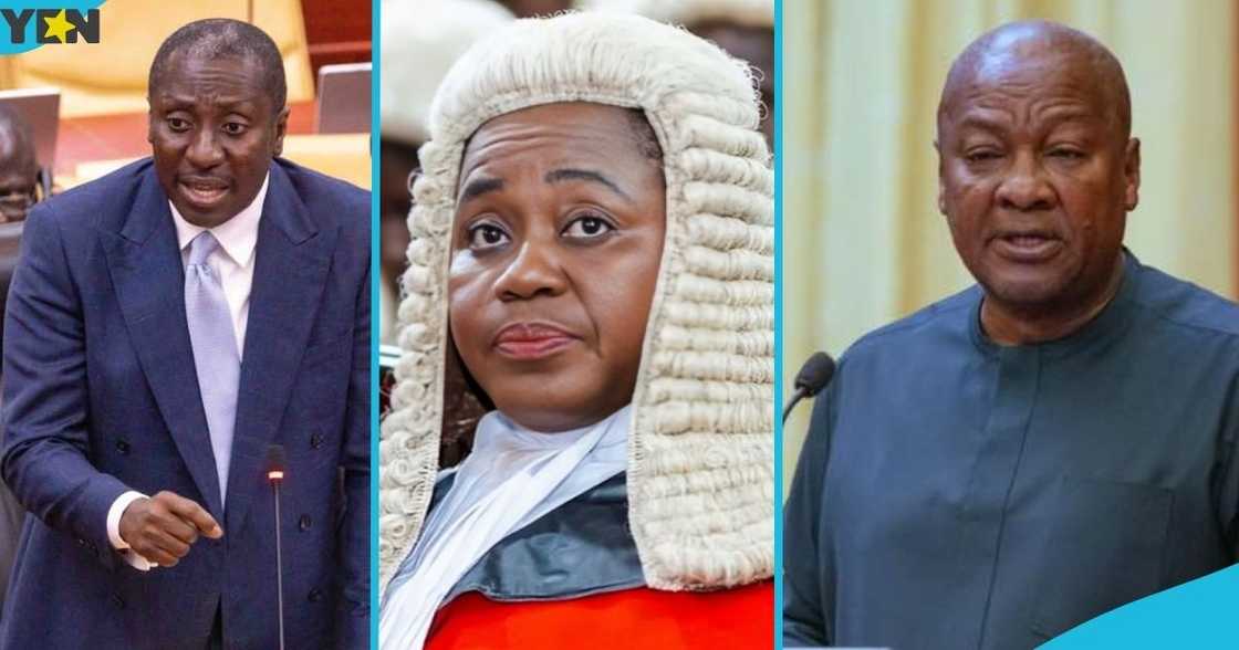 Alexander Afenyo-Markin, Gertrude Torkornoo, Chief Justcies, Supreme Court, President John Mahama, NDC, NPP.