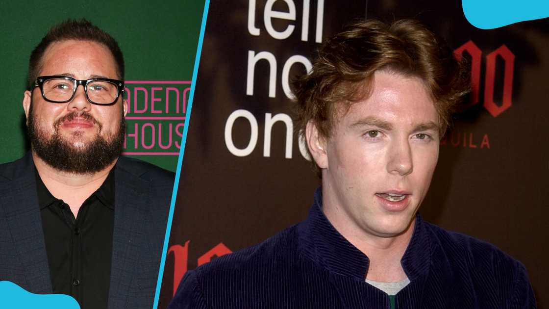 Chaz Bono (L) and Elijah Blue (R)