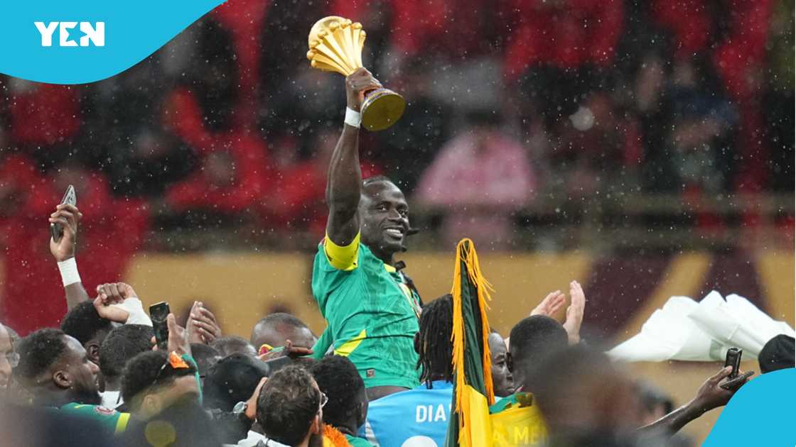 Senegal AFCON trophy, CAF controversial decision, Morocco champions, Court of Arbitration for Sport, Senegal military base trophy, AFCON title dispute, CAF Appeal Board, Dr Patrice Motsepe.