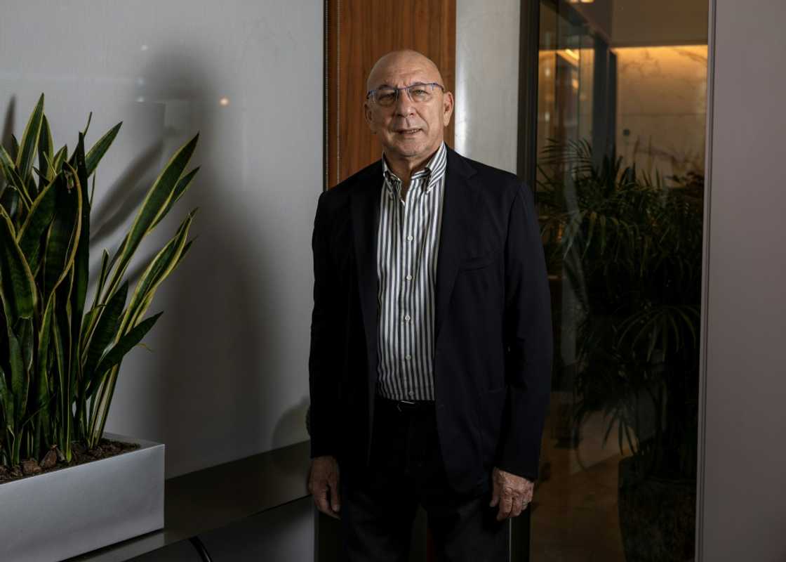 Retired South African politician and former anti-apartheid activist Trevor Manuel chairs a panel of experts working on Africa