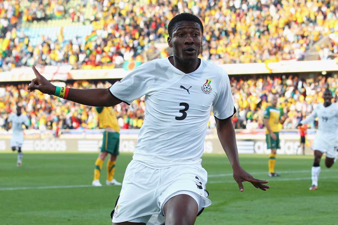 Asamoah Gyan goals, Ghana top scorer, Ghana sports news, Ntow Gyan, Ntow Gyan interview, Ghana FA tribute, Asamoah Gyan farewell match, African football legends, GFA tribute match, Ghana football icon, Asamoah Gyan legacy