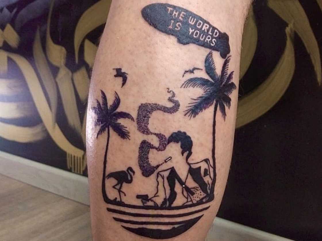 The world is yours tattoo